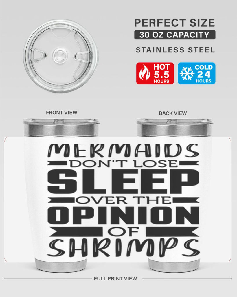 Mermaids dont lose sleep over 488#- mermaid- Tumbler