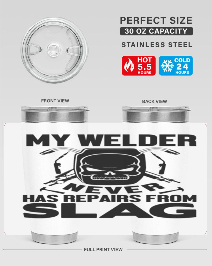 My welder never Style 7#- welder- tumbler