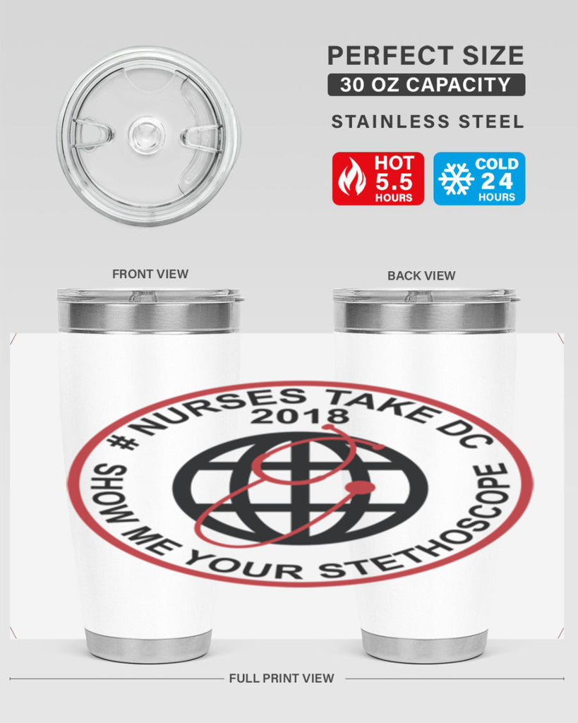 Nurse Takes Dc Design Style 335#- nurse- tumbler