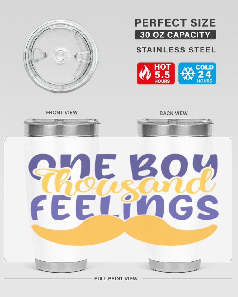 One Boy Thousand Feelings Style 209#- baby- tumbler