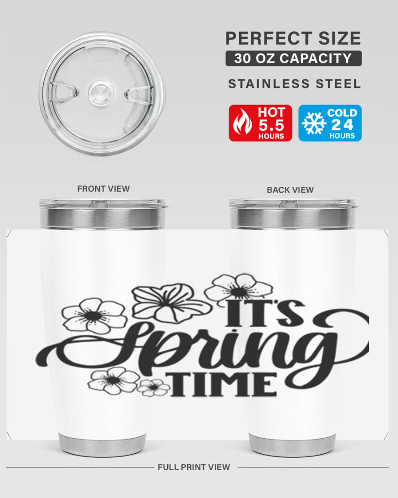 PNG_It's Spring Time394#- spring- Tumbler