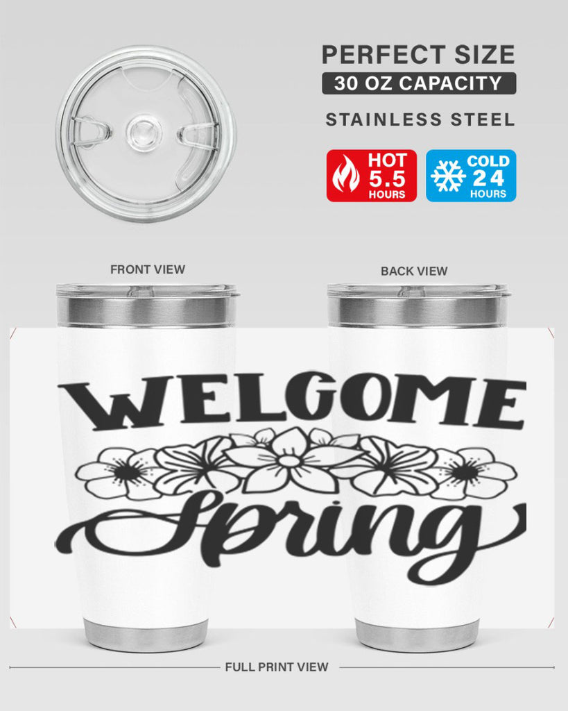 PNG_Welcome Spring396#- spring- Tumbler