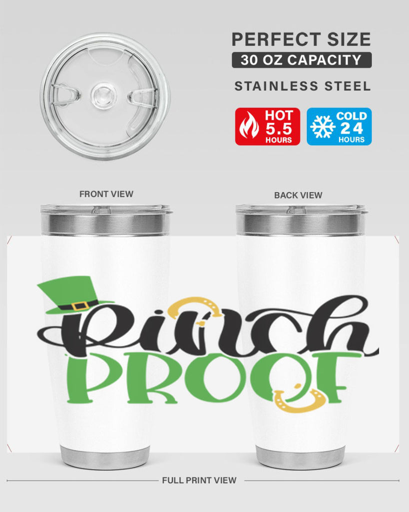 Pinch Proof Style 37#- St Patricks Day- Tumbler