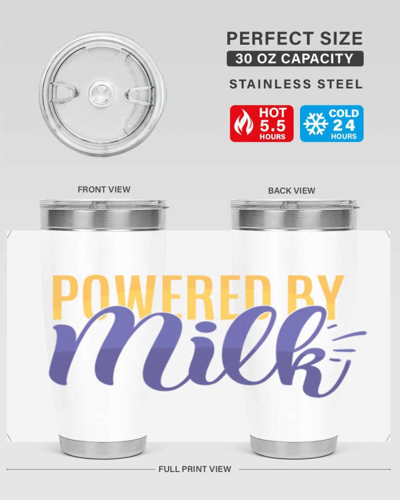 Powered By Milk Style 204#- baby- tumbler