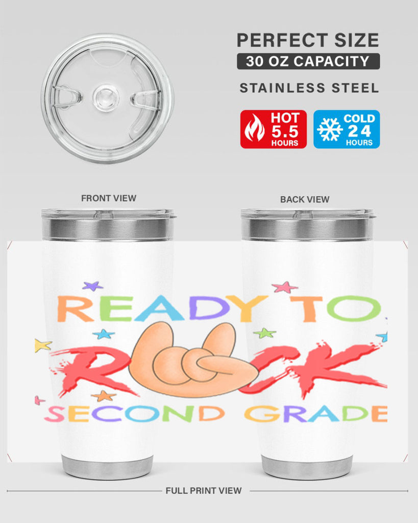 Ready to Rock 2nd Grade 21#- second grade- Tumbler