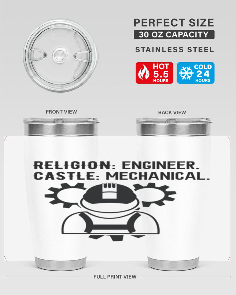 Religion Style 5#- engineer- tumbler