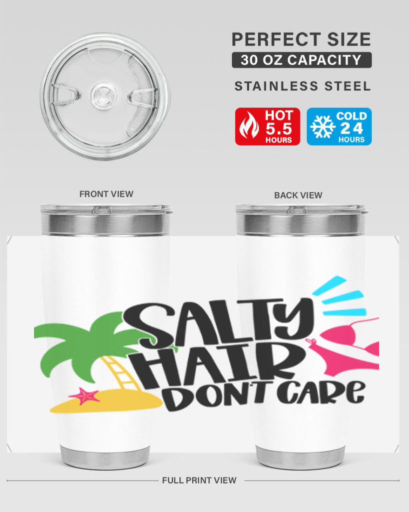 Salty Hair Dont Care Style 29#- summer- Tumbler