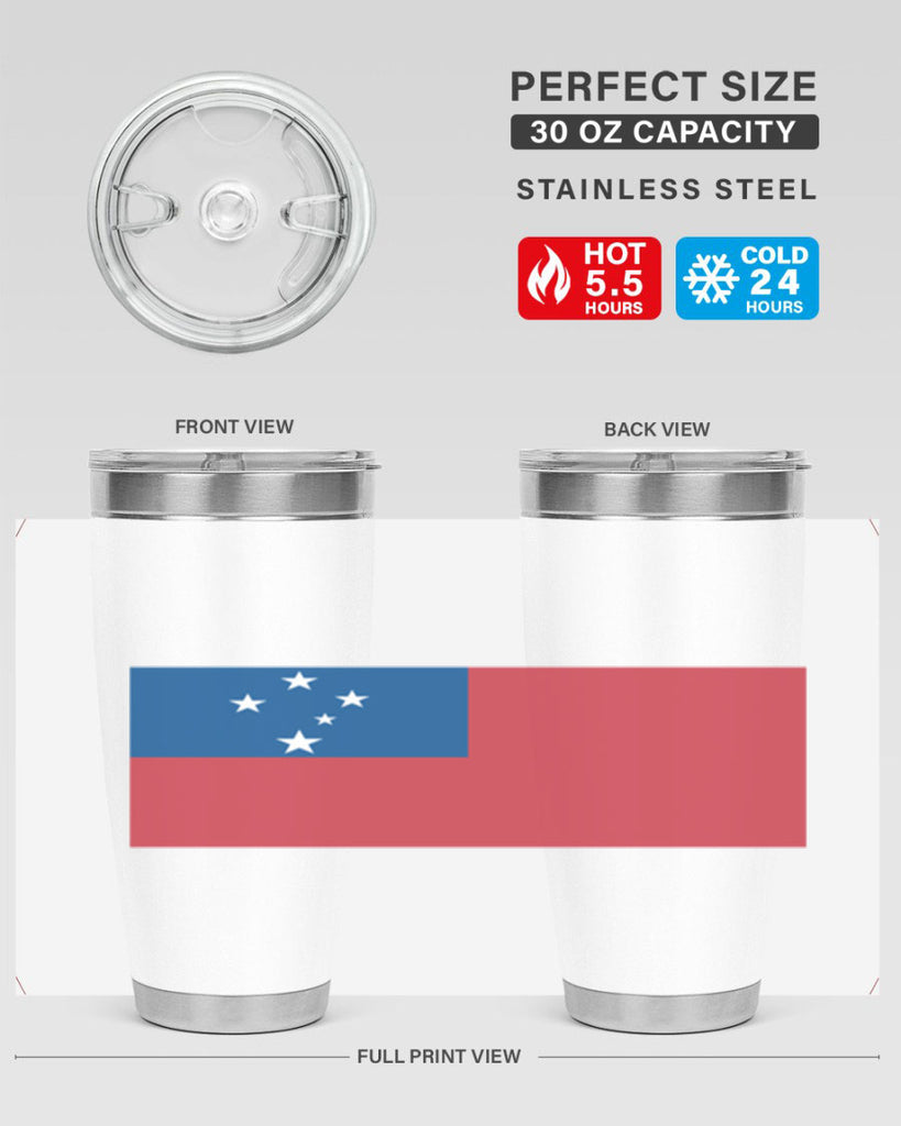 Samoa 49#- world flags- Tumbler