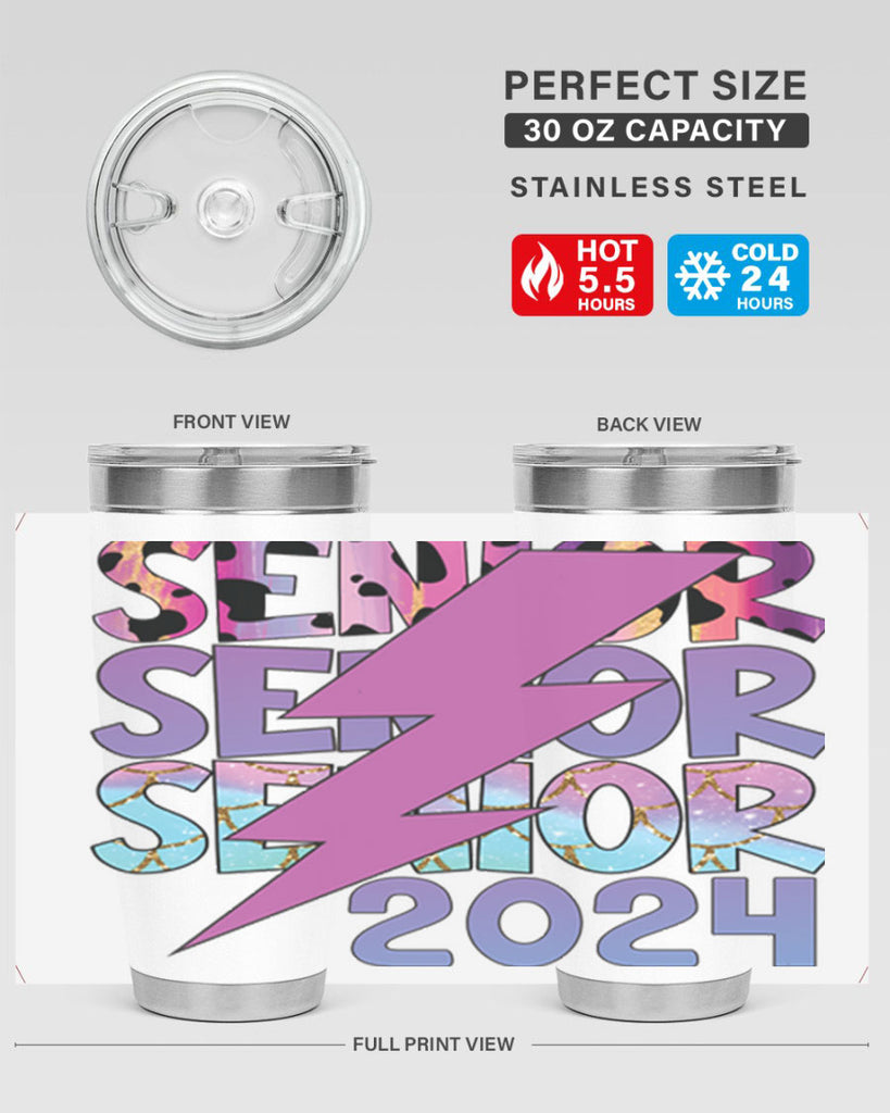 Senior 2024 15#- 12th grade- Tumbler