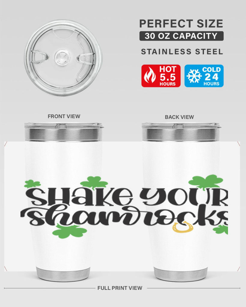 Shake Your Shamrocks Style 32#- St Patricks Day- Tumbler