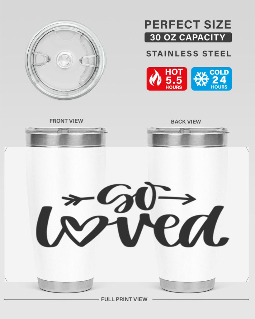 So Loved Style 26#- baby- tumbler
