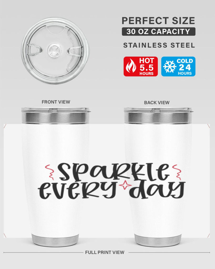 Sparkle every day design Style 220#- make up- Tumbler