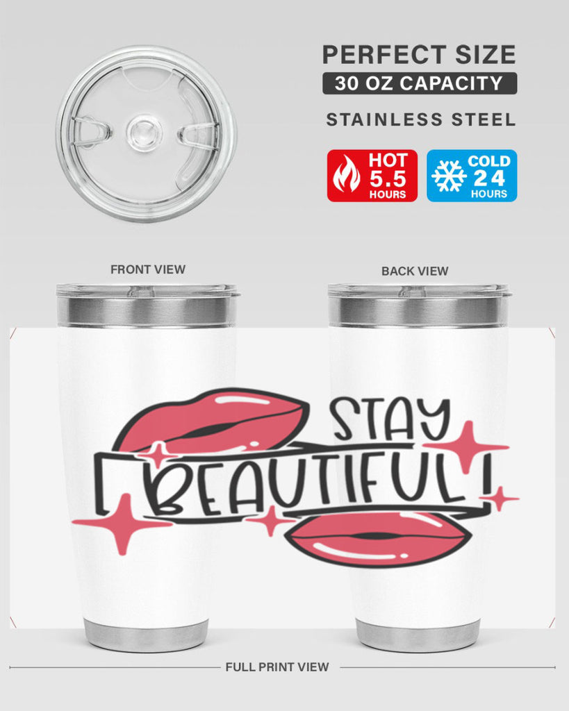 Stay Beautiful Style 19#- make up- Tumbler