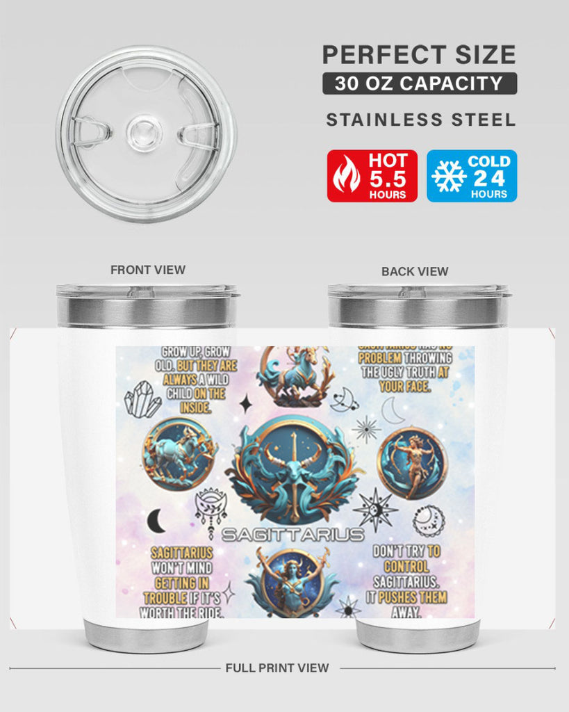 StraightSaggitarius 476#- zodiac- Tumbler