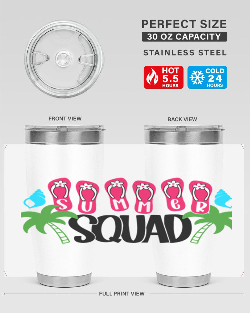 Summer Squad Style 22#- summer- Tumbler