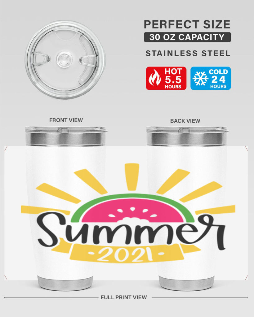 Summer Style 24#- summer- Tumbler