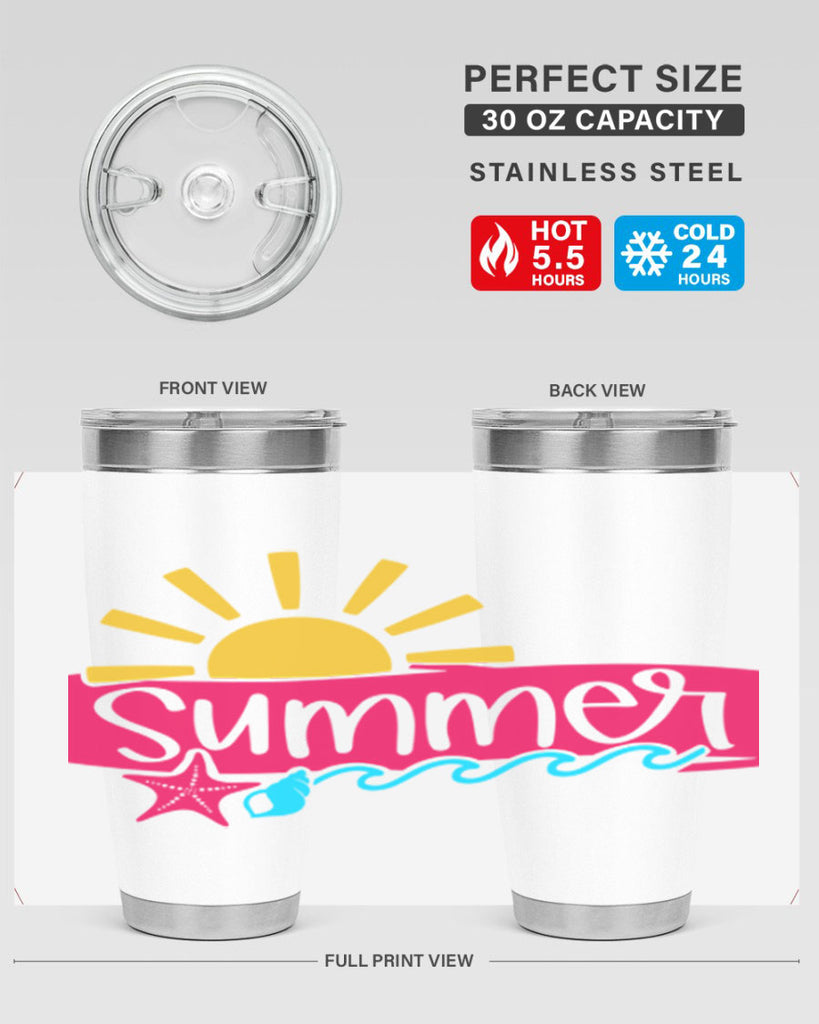 Summer Style 25#- summer- Tumbler