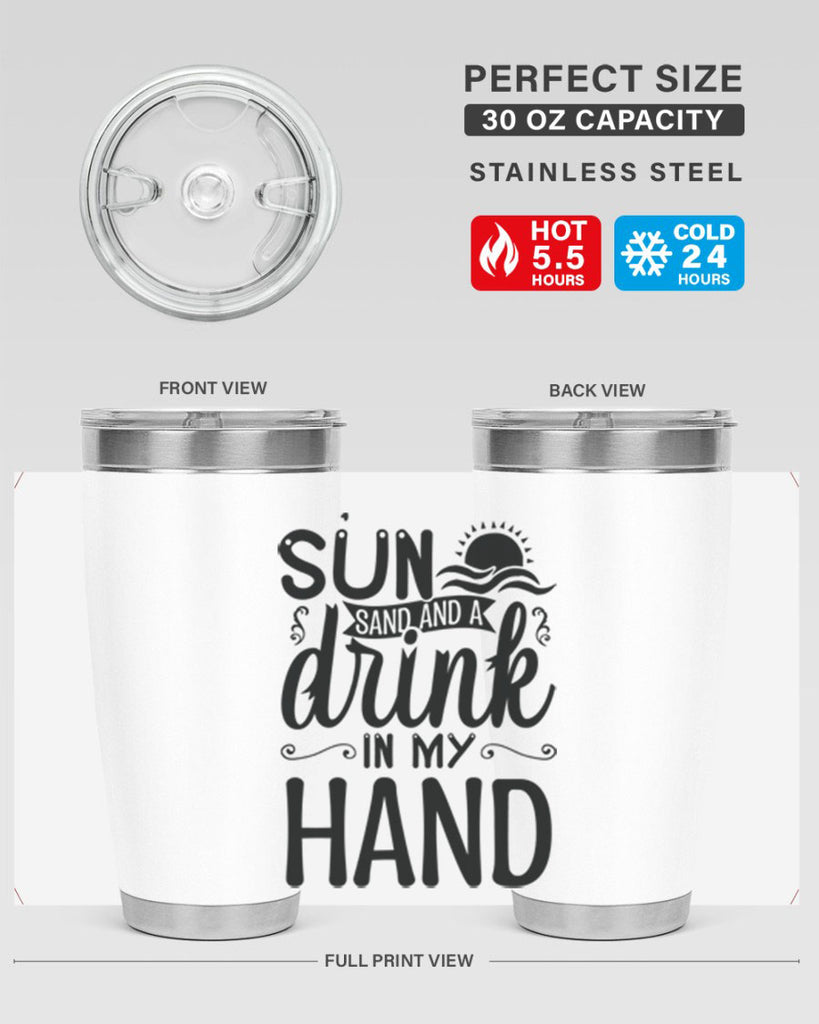 SunSandandaDrink 481#- zodiac- Tumbler