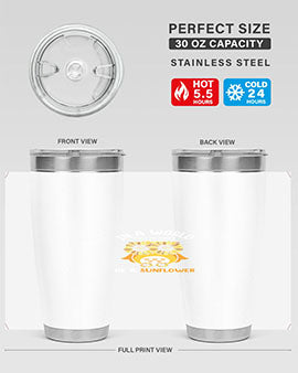 Sunflower Owl In A World A TurtleRabbit 18#- owl- Tumblers