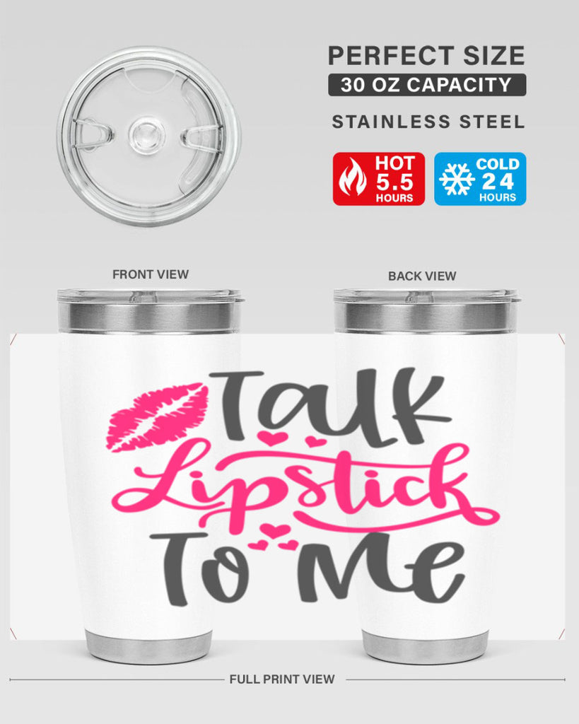 Talk Lipstick To Me Style 217#- make up- Tumbler