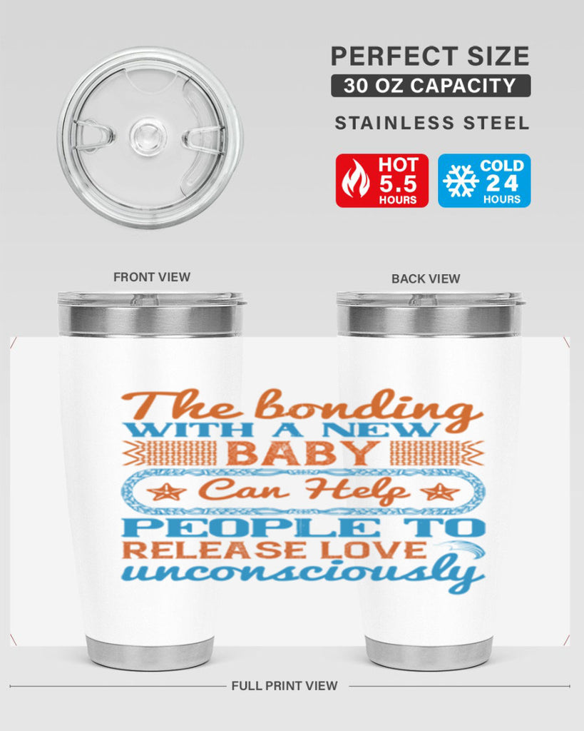 The bonding with a new baby can help people to release love unconsciously Style 7#- baby- tumbler