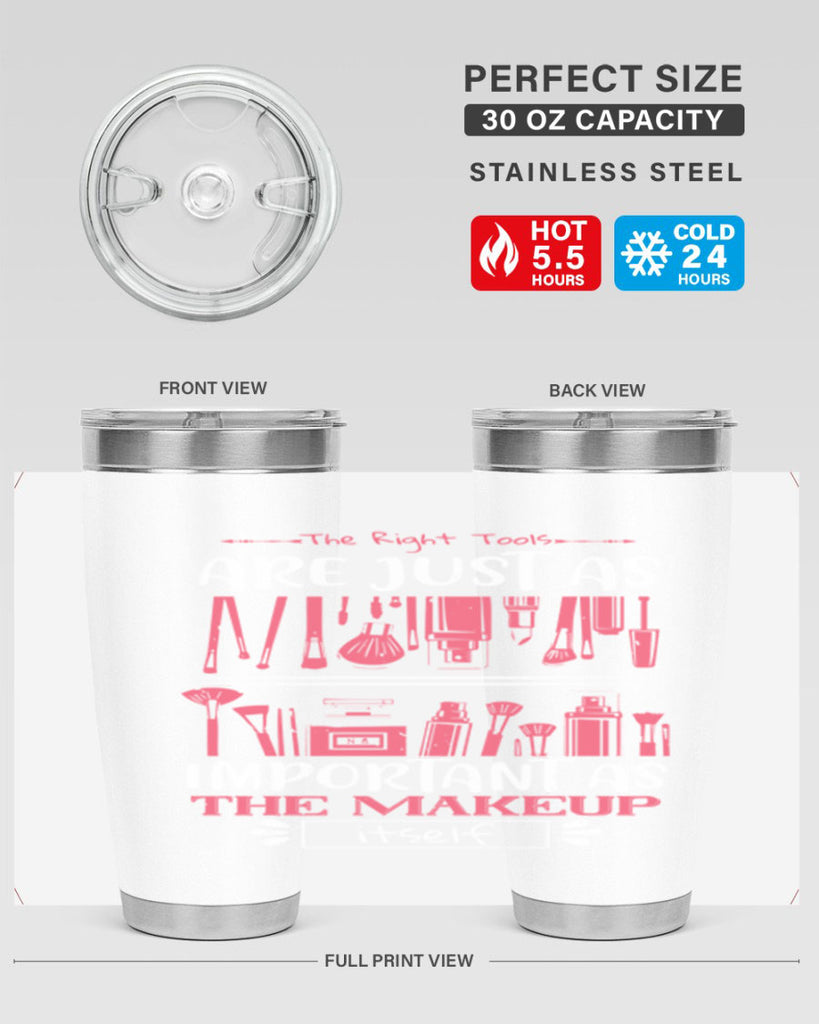 The right tools are just as important as the makeup itself Style 181#- make up- Tumbler