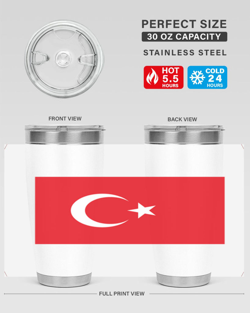 Turkey 17#- world flags- Tumbler