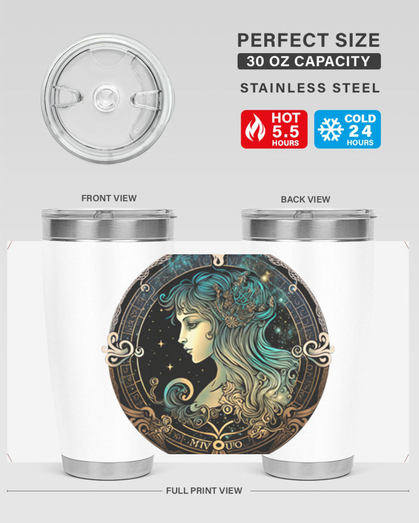 Virgo 526#- zodiac- Tumbler