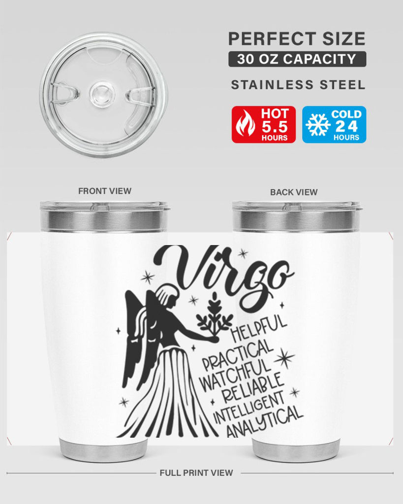 Virgo 533#- zodiac- Tumbler