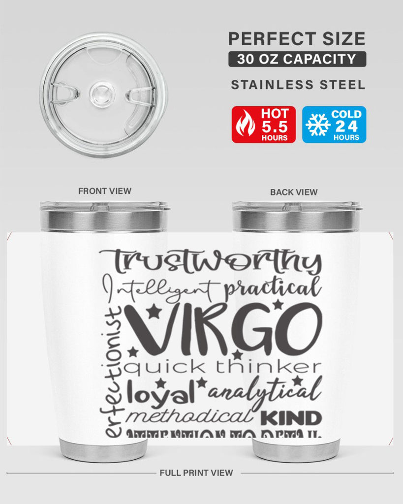 Virgo 574#- zodiac- Tumbler