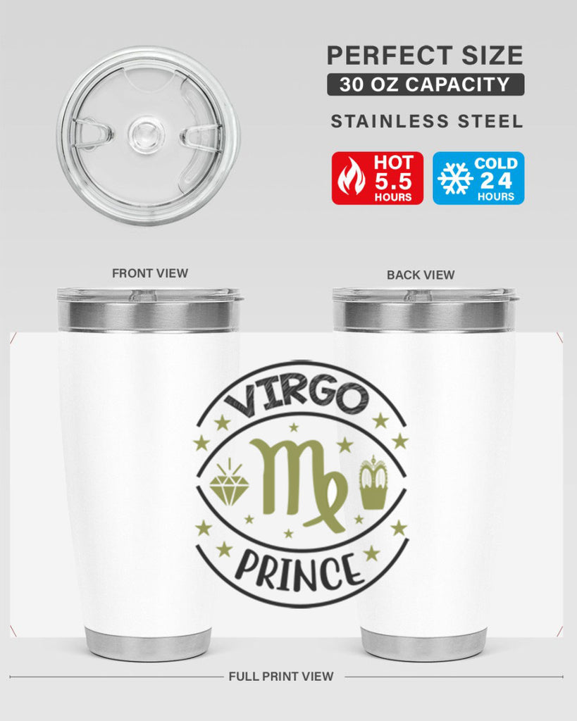Virgo prince 538#- zodiac- Tumbler