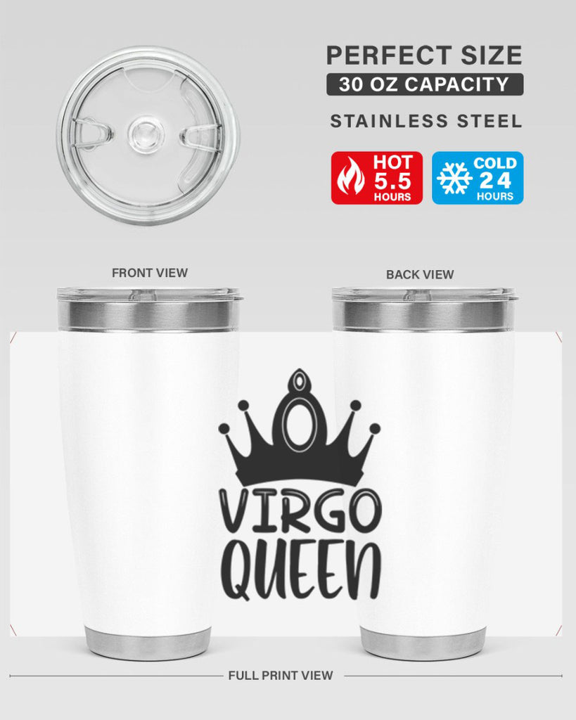 Virgo queen 539#- zodiac- Tumbler