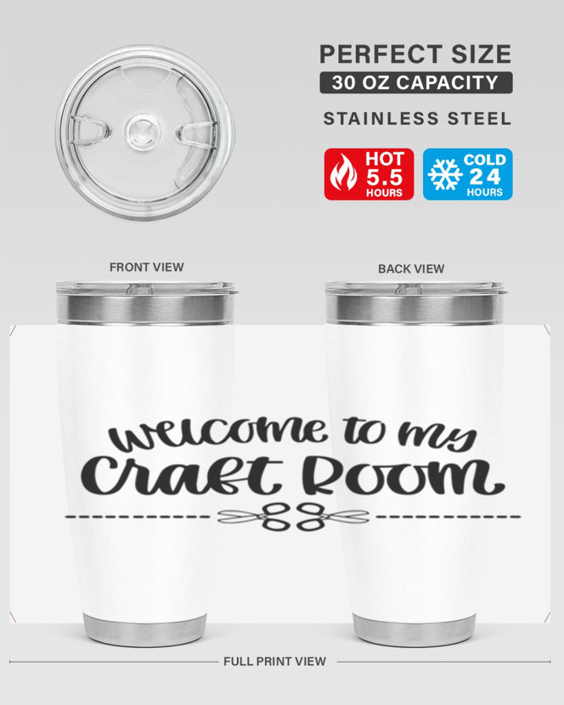 Welcome To My Craft Room 2#- crafting- Tumbler