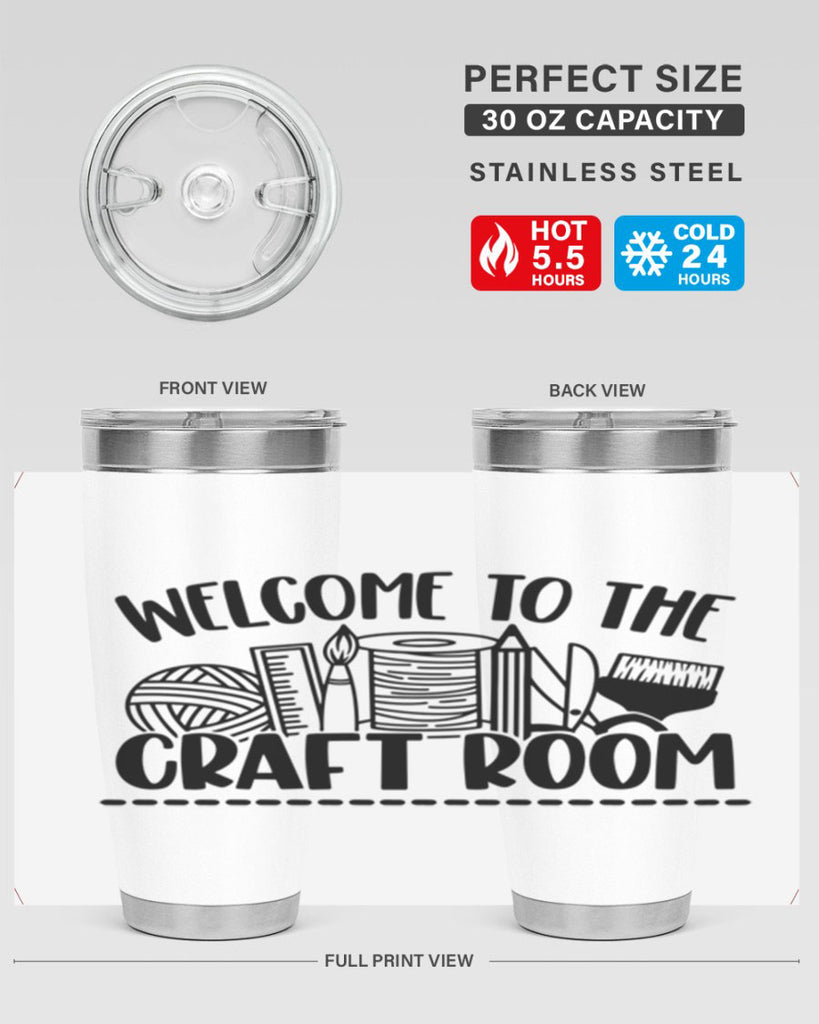 Welcome To the Craft Room 1#- crafting- Tumbler