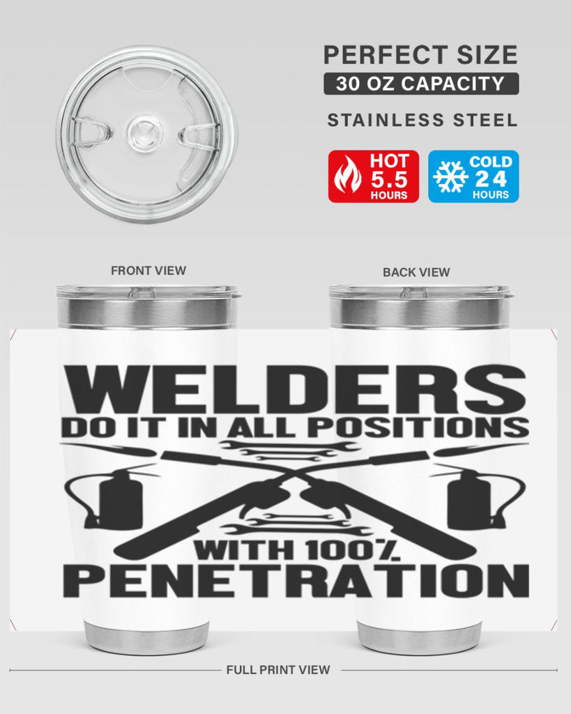Welders do it Style 2#- welder- tumbler