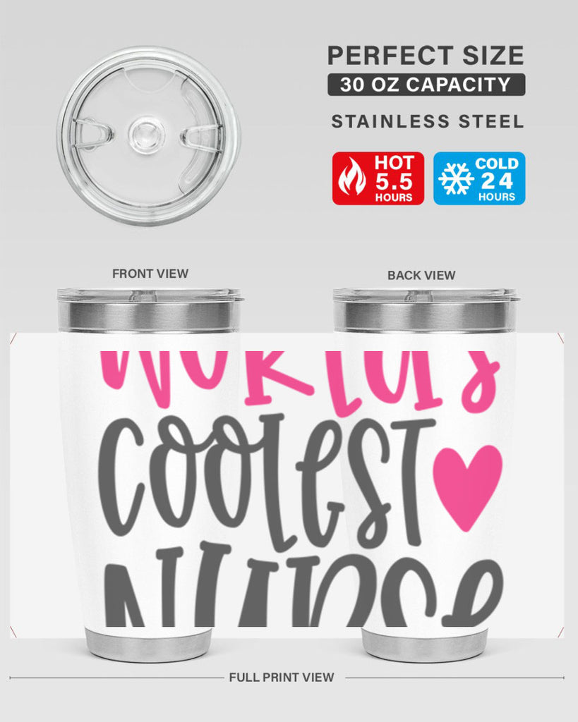 Worlds Coolest Nurse Style Style 5#- nurse- tumbler