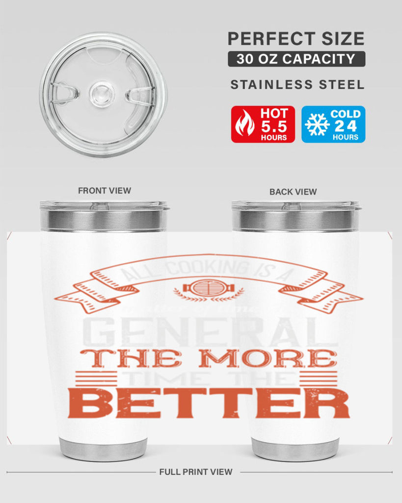 all cooking is a matter of time in general the more time the better 39#- cooking- Tumbler