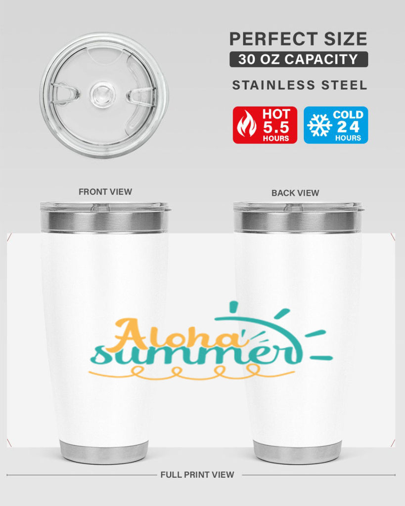 aloha summer Style 109#- summer- Tumbler