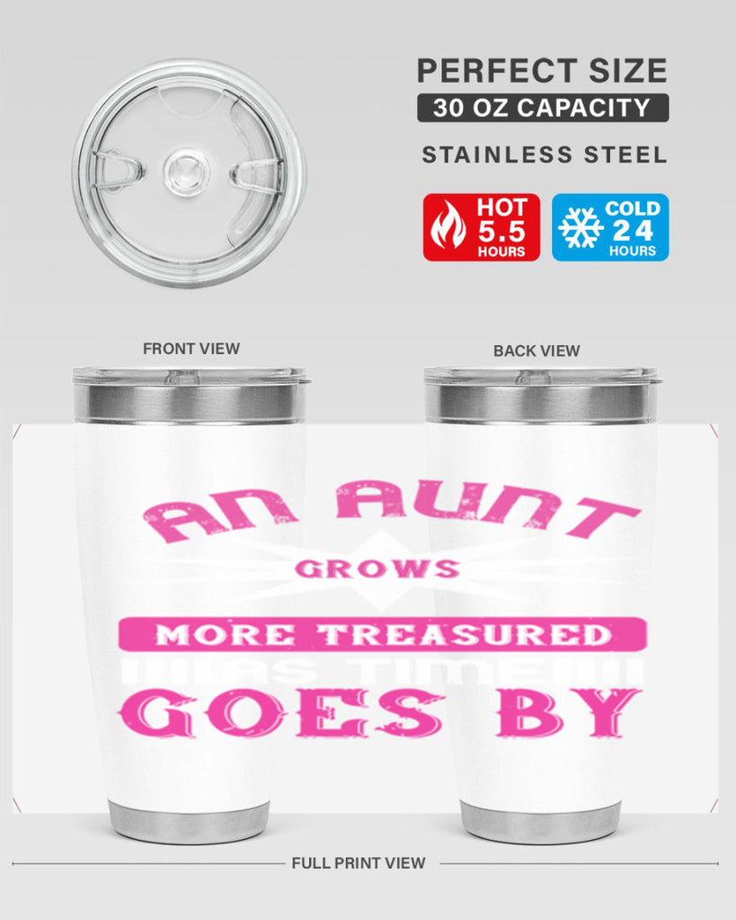 an aunt grows more treasured as time goes by 220#- mom- Tumbler