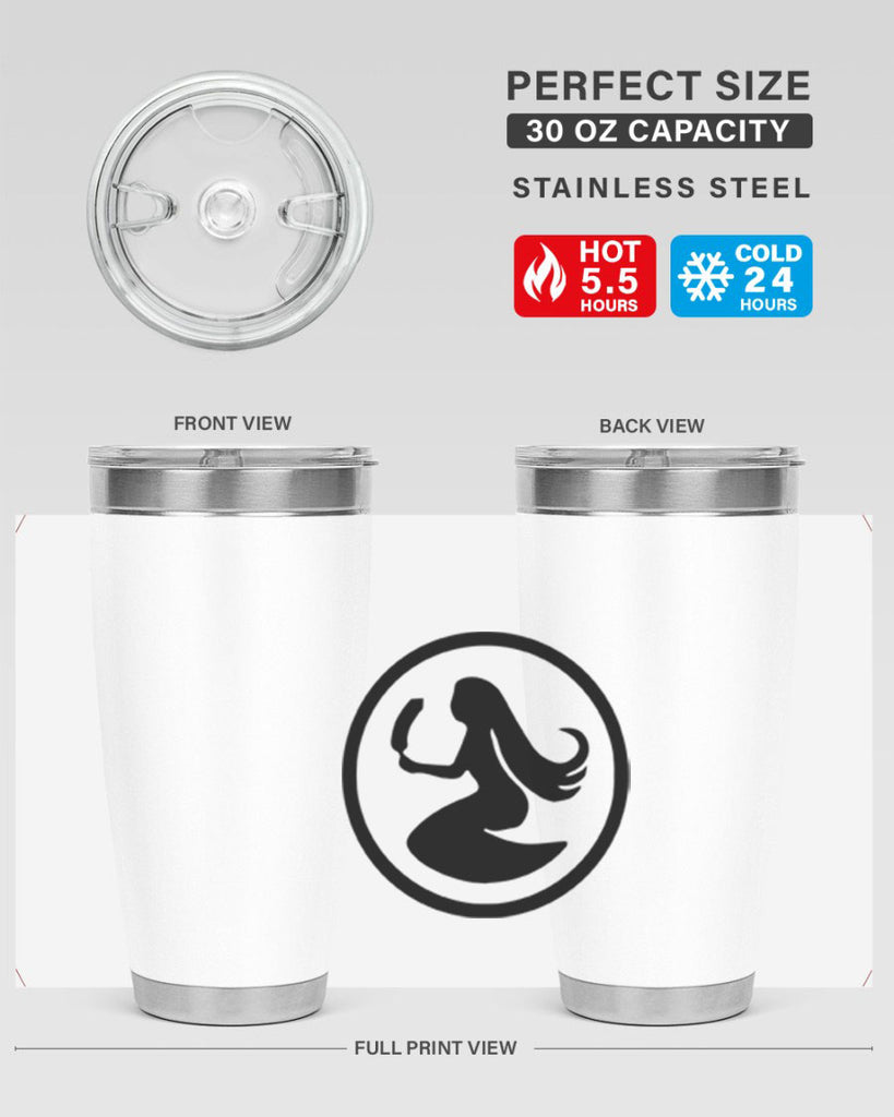 aquarius 80#- zodiac- Tumbler