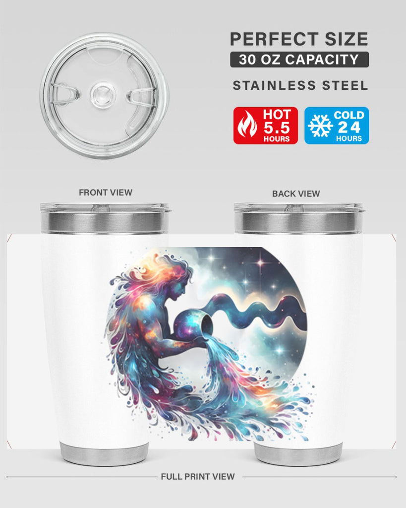 aquarius 88#- zodiac- Tumbler