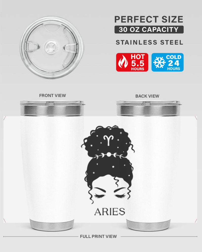 aries 132#- zodiac- Tumbler