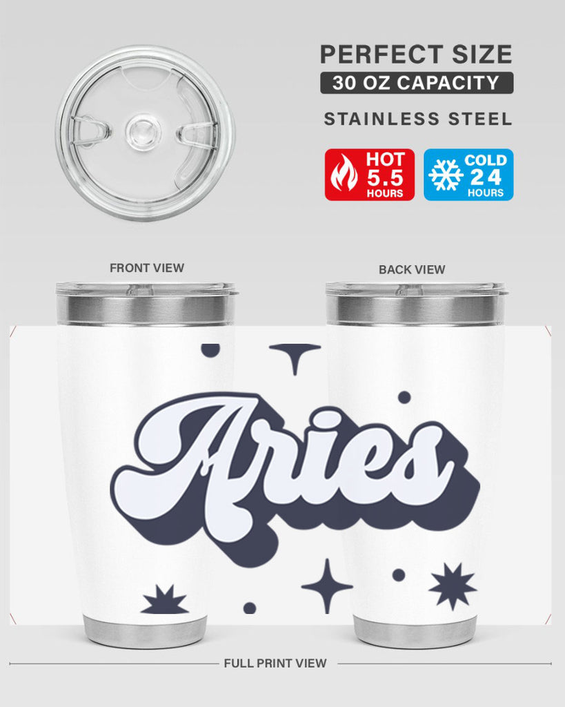 aries 133#- zodiac- Tumbler