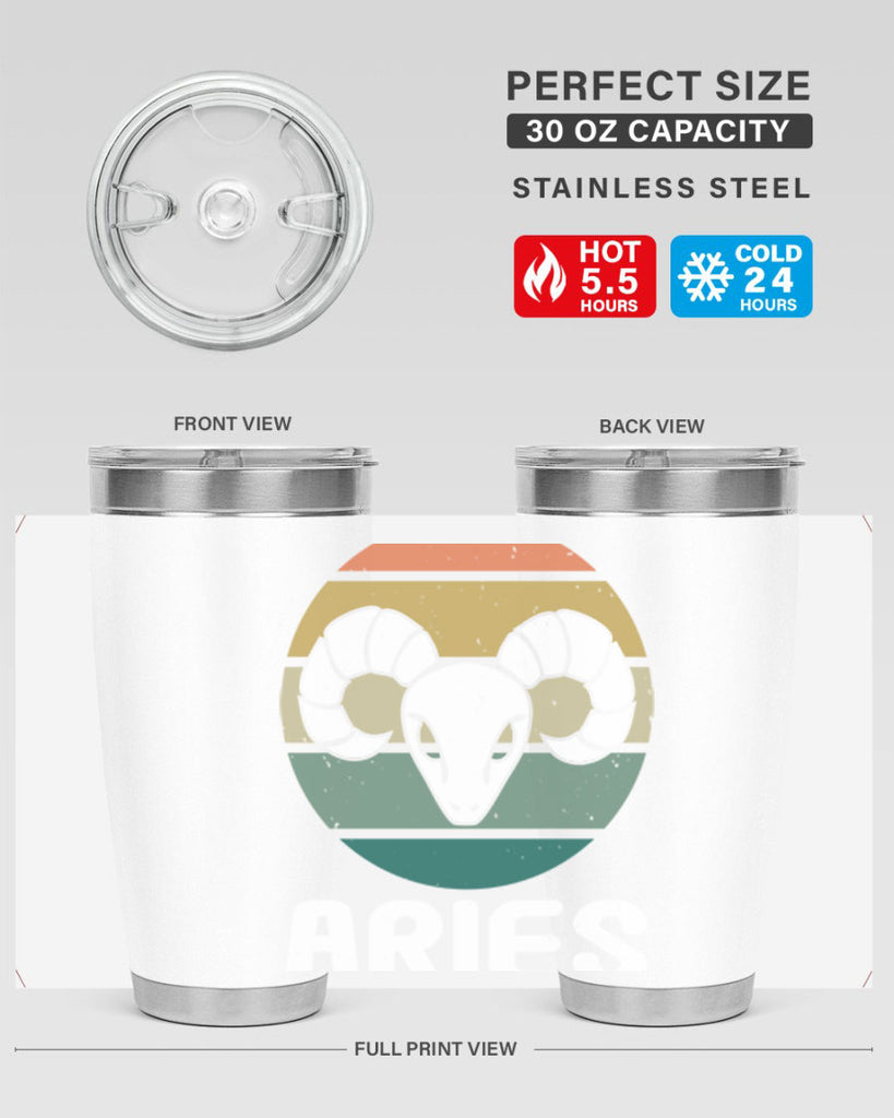 aries 134#- zodiac- Tumbler