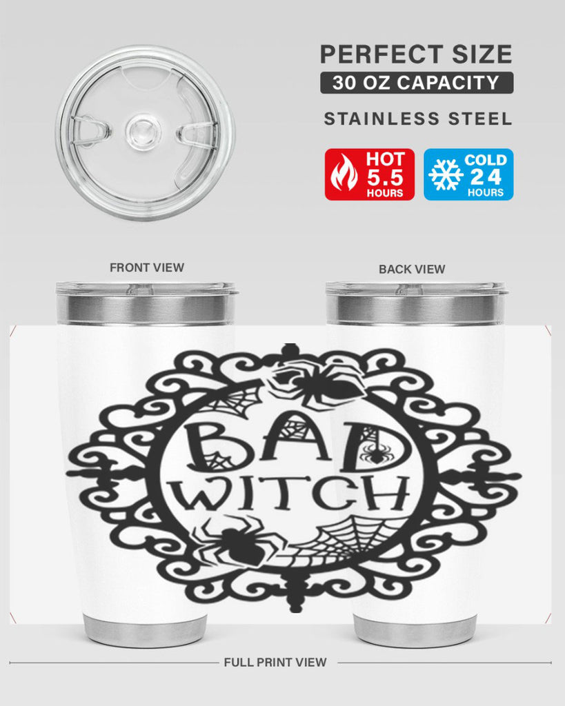 bad witch 92#- halloween- Tumbler