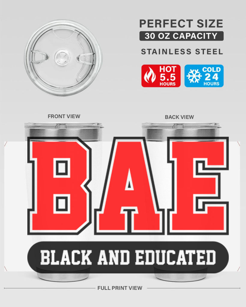 bae black and educated 266#- black words phrases- Cotton Tank