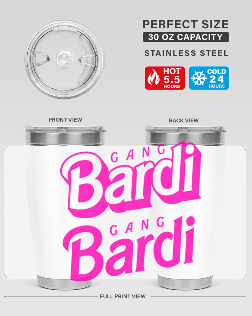 bardi gang 264#- black words phrases- Cotton Tank