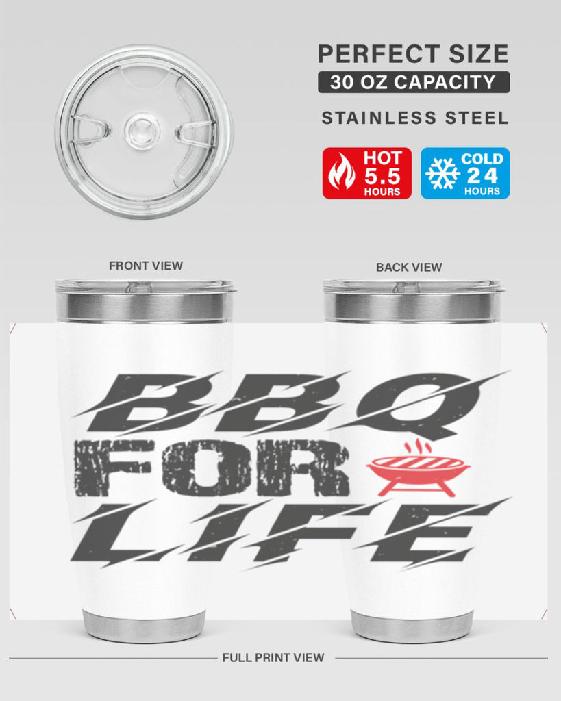bbq for life 39#- bbq- Tumbler