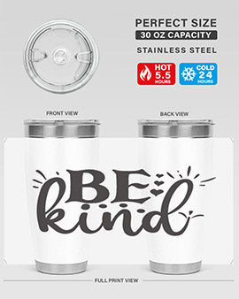 be kind Style 10#- autism- Tumbler