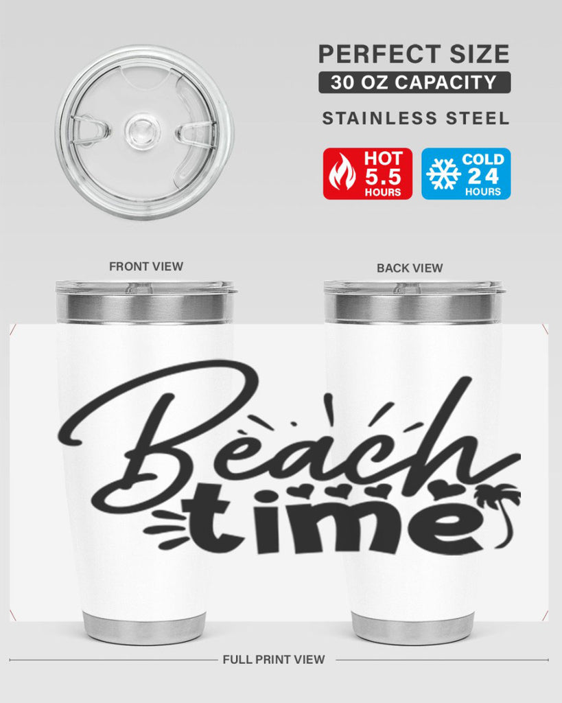 beach time Style 108#- summer- Tumbler